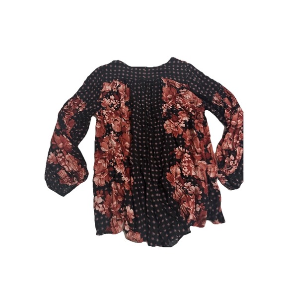 Free People‎ Sunset Blvd Floral Romper Size XS - Boho - Picture 3 of 10